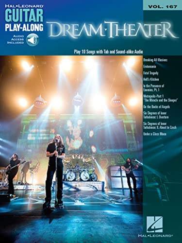 Dream Theater: Guitar Play-along: Guitar Play-Along Volume 167 (Hal Leonard Guitar Play-Along, Band 167)